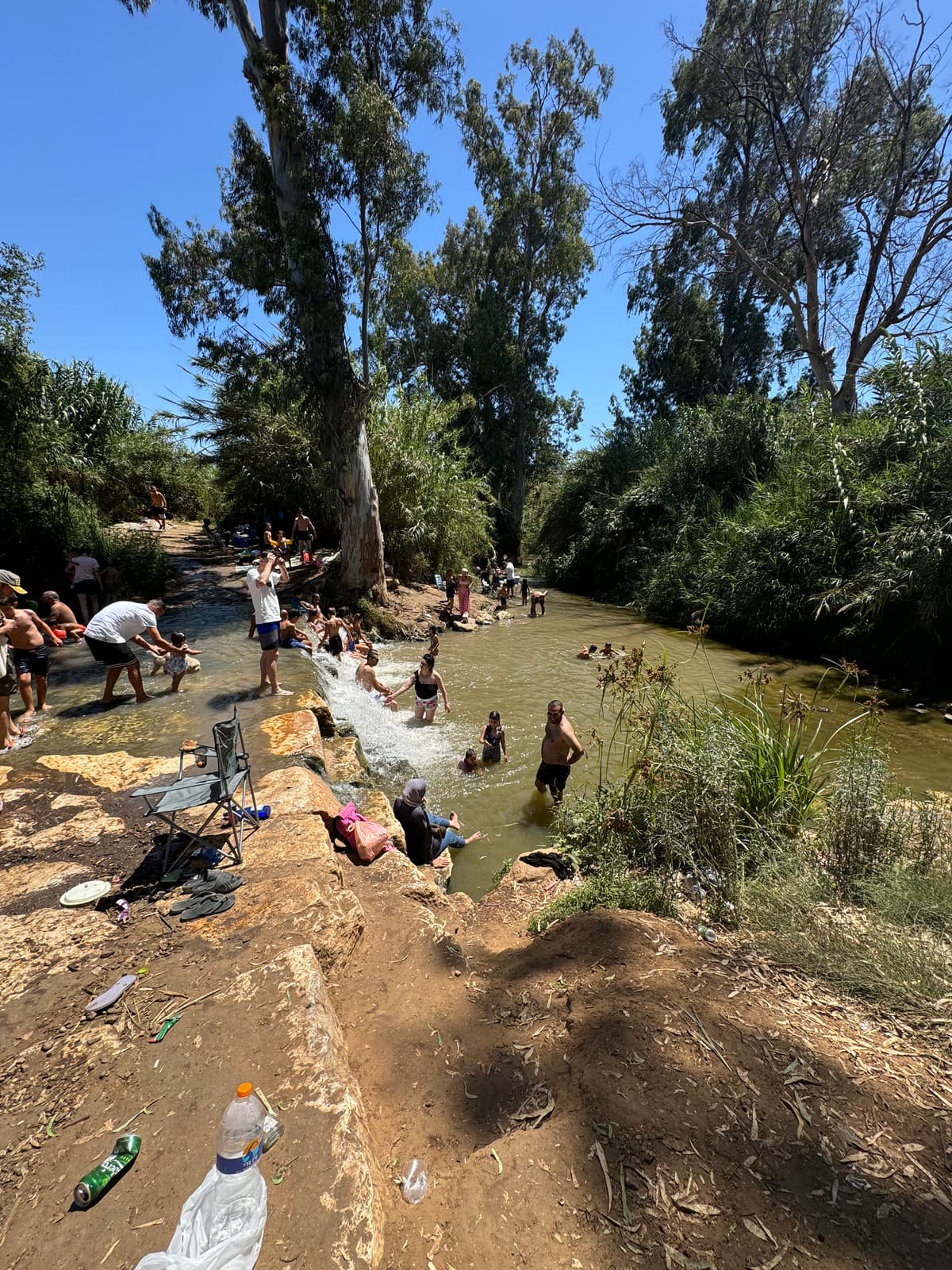 המפל הנסתר פתח תקווה - צילום מהמקום