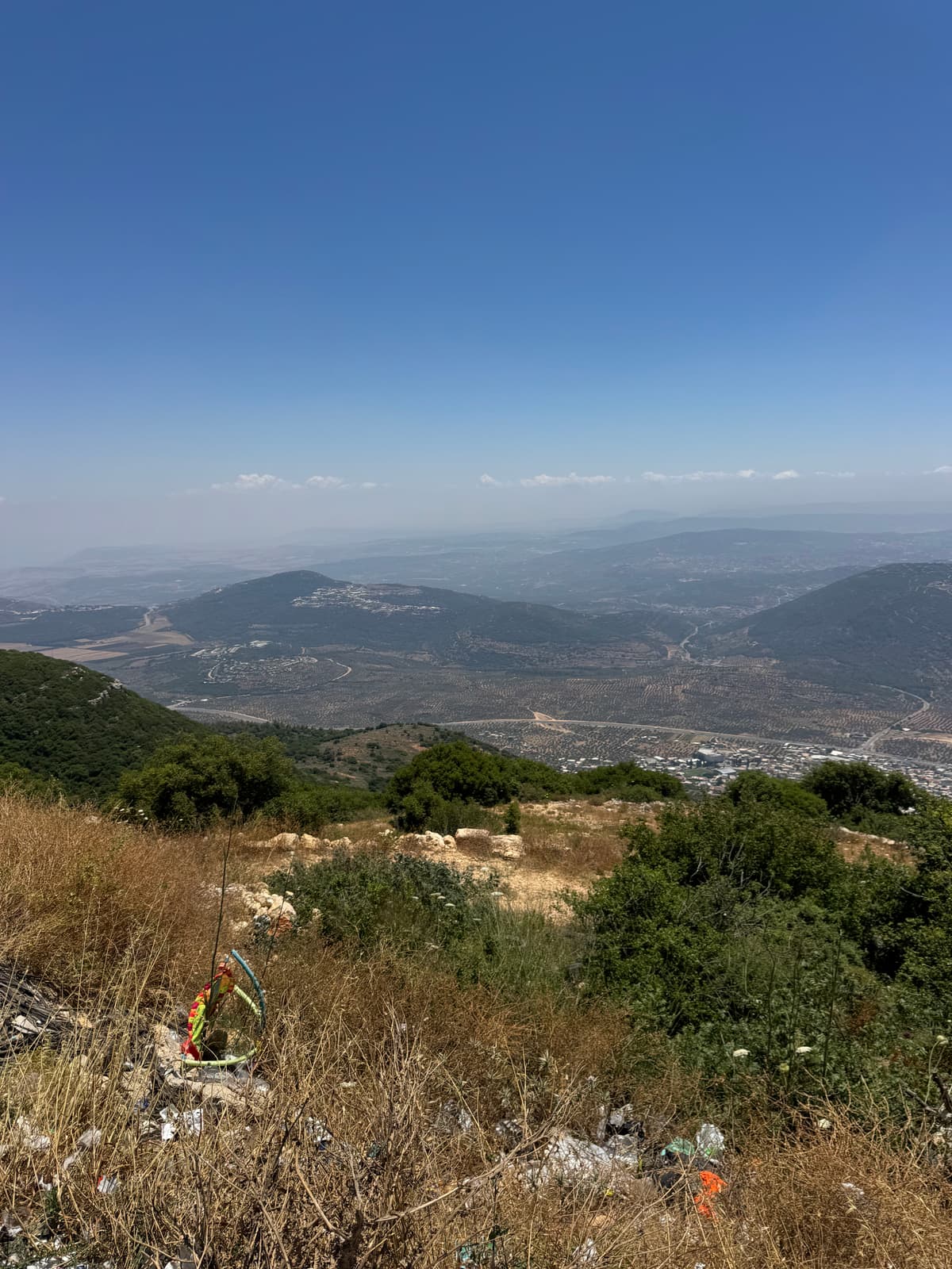 מצפה הארי - תצפית פתוחה מעל בית ג'ן